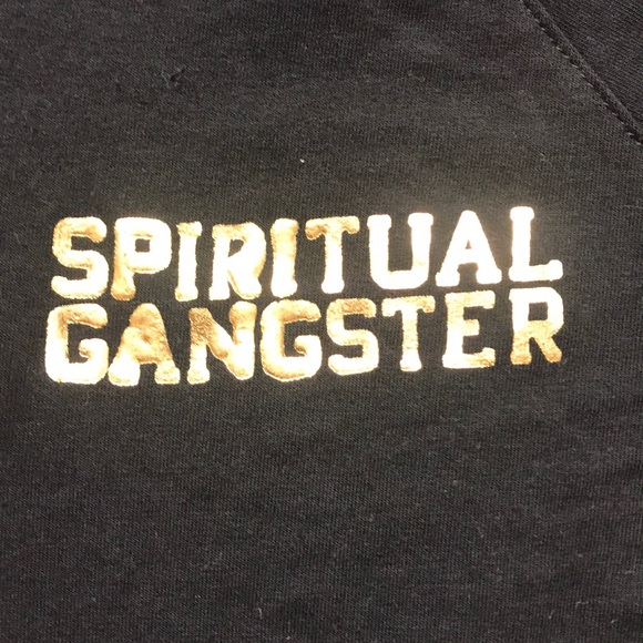 NWOT Spiritual Gangster Namaste Bomber Jacket XS - Picture 2 of 4
